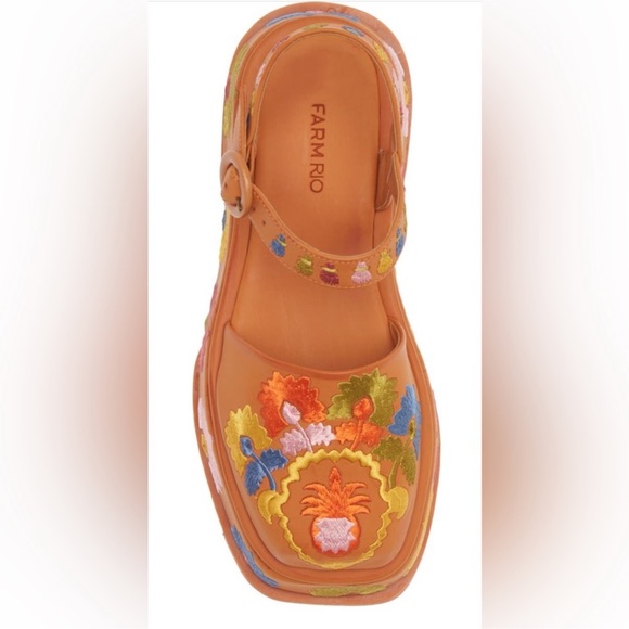 RARE NIB FARM Rio | Antwerp Platform Shoe | 10 - Picture 4 of 15